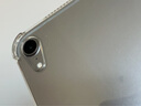 畢亞茲適用2024/21款iPad mini7/6保護殼 蘋果平板電腦8.3英寸tpu保護套 四角防摔透明軟殼 PB302-透明白 曬單實拍圖