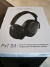 寶華韋健Px7S3新旗艦2025頭戴式藍(lán)牙耳機(jī) HiFi音質(zhì)主動(dòng)降噪無線耳機(jī) 非Px7S2e升級(jí) 玄鐵黑 曬單實(shí)拍圖