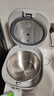 美的（Midea）電飯煲 0涂層電飯鍋4升 316L不銹鋼內(nèi)膽3-4人家用多功能無(wú)涂層微壓智能預(yù)約MB-RE476S 曬單實(shí)拍圖