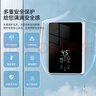 美的多采電熱水器即熱式家用恒溫變頻速熱小廚寶小型免儲水衛(wèi)生間洗澡神器 5500W （基礎(chǔ)款+防電墻） 曬單實(shí)拍圖