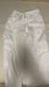 MO&Co.夏高腰工裝口袋直筒闊腿褲休閑褲摩安珂 漂白色 M 165 曬單實(shí)拍圖