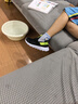 李寧童鞋兒童跑鞋男童2025夏季新款網(wǎng)面透氣一腳蹬輕便跑鞋 黑色88-21 34 曬單實(shí)拍圖