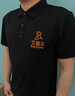 夏季工作服定制T恤刺繡POLO文化衫訂做衣服短袖翻領(lǐng)服裝定做工衣廣告衫印字設計logo 黑色 XL 曬單實(shí)拍圖
