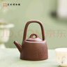 蘇州博物館幽蘭紫砂壺杯套裝手作紫砂茶壺茶器商務(wù)禮盒送客戶生日禮物男士 幽蘭紫砂壺杯套裝禮盒 1件 曬單實(shí)拍圖