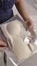 貓人少女內(nèi)衣女文胸女童發(fā)育期初高中學(xué)生無痕小背心運動防震胸罩粉L 曬單實拍圖