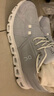 On昂跑 Cloud 6 2025 春夏新品男款休閑運(yùn)動(dòng)鞋 Glacier | White 冰川灰 | 白 42 曬單實(shí)拍圖