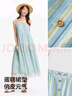 森馬（Semir）連衣裙女條紋蛋糕裙甜美元氣2025夏度假風蕾絲吊帶裙109325114029 曬單實拍圖