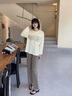 安之伴【巨柔軟】情侶睡衣春秋季2025新款純棉寬松大碼家居服套裝 淺黃 L 曬單實拍圖