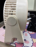 橙央生態(tài)鏈新款APP控制靜音空氣循環(huán)扇桌面風(fēng)扇充插兩用電風(fēng)扇辦公室學(xué)生宿舍 小米白(充插兩用 曬單實(shí)拍圖