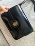 托里.伯奇（TORY BURCH）新款tb女包 Robinson 21 湯麗柏琦女士漆面時尚百搭女包單肩斜挎 生日禮物送女友 七夕送禮 黑色【現(xiàn)貨】 143122 001 曬單實拍圖