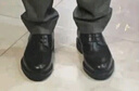 THOM WILLS布洛克皮鞋男內(nèi)增高手工雕花商務(wù)男士正裝德比鞋夏季新款 黑色小牛D321-1 39 /6.5碼 曬單實(shí)拍圖