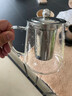 泡茶壺新款玻璃茶壺加厚耐高溫泡茶器家用茶水分離單壺茶具 玻璃直筒壺450ml【耐熱升級】 曬單實拍圖