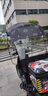 浪漫美西電動車遮雨棚新款可折疊快收式遮陽傘電瓶摩托車防風(fēng)擋雨防曬擋板 擋板可折疊35cm+雙層+免裝+太空 曬單實(shí)拍圖