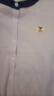 羅蒙（ROMON）拼色刺繡翻領(lǐng)短袖POLO領(lǐng)夏季百搭天絲上衣T恤小蜜蜂女半袖針織衫 高檔品牌粉色 XL 130-155 曬單實(shí)拍圖