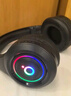 前行者（EWEADN）X12頭戴式耳機(jī)無(wú)線藍(lán)牙降噪電競(jìng)游戲耳麥7.1聽聲辯位筆記本臺(tái)式電腦平板手機(jī)通用麥克風(fēng)二合一 科技黑發(fā)光版-超低延遲HiFi音質(zhì) 藍(lán)牙5.3+3.5mm耳機(jī)線+可拆麥克風(fēng) 曬單實(shí)拍圖