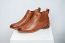 Clarks其樂(lè )Havisham系列新品女士秋冬復古潮流切爾西靴牛皮短靴 棕褐色 261787184 37 曬單實(shí)拍圖