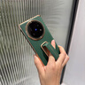 藍(lán)顏 適用vivoXFold5手機(jī)殼新款真皮腕帶支架vivoXFold5Pro全包防摔折疊屏保護(hù)套超薄簡(jiǎn)約商務(wù)外殼 【鈦度色】頭層牛皮*腕帶支架*智能視窗 vivoXFold5 曬單實(shí)拍圖