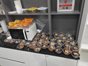 屋田一次性碗360型300只飯盒塑料透明碗米酒湯圓碗餐盒打包盒不帶蓋 曬單實拍圖