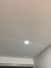 雷士（NVC）LED筒燈嵌入式三色可調(diào)筒射燈客廳天花燈走廊過(guò)道燈背景牛眼燈 鋁材Ra90-漆白6瓦三色-孔75-85mm 曬單實(shí)拍圖