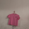 巴拉巴拉童裝兒童短袖t恤女童夏裝大童速干甜美印花上衣 玫紅60128 140 曬單實(shí)拍圖
