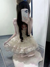 閃動(dòng)少女（SHANDONGSHAONV）絲緞芭蕾狗短洛麗塔LOLITA吊帶連衣裙JSK芭蕾風(fēng)短裙優(yōu)雅甜美 狗短粉色JSK S 曬單實(shí)拍圖