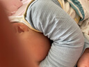 印品棉棉屋兩件裝兒童竹節(jié)棉薄款長袖T恤男女寶寶嬰幼兒純棉休閑打底上衣 長袖2件裝 鯨魚組 90 曬單實拍圖