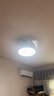 歐普（OPPLE）風(fēng)扇燈吊扇燈24瓦LED照明低噪音餐廳臥室吊燈燈具包安裝 冰風(fēng)白 曬單實(shí)拍圖