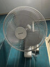 松下（Panasonic）電風(fēng)扇生活風(fēng)扇舒適自然風(fēng) 臥室客廳 F-409UH 白色 壁扇 曬單實(shí)拍圖