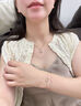 GUSKI法國品牌輕奢四葉草手鏈女幸運(yùn)吊墜高級(jí)首飾紀(jì)念日生日禮物送女友 玫瑰金色四葉草手鏈【當(dāng)/次日達(dá)】 曬單實(shí)拍圖