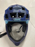蝠貍（BATFOX）美國B(niǎo)ATFOX頭盔山地車(chē)全盔B(niǎo)MX越野速降綠道林道護臉自行車(chē)安全帽 LA109-蔚藍迷彩 L(57-61CM) 曬單實(shí)拍圖