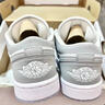 CLENIKEEDAIR NIKE.【官網(wǎng)】AJ.1 LOW黑白影子灰午夜藍(lán)耐磨男女運(yùn) 純?cè)瑼J1low-灰白NIKE 40 曬單實(shí)拍圖