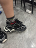 愛(ài)克佩特國風(fēng)原創(chuàng  )個(gè)性男鞋老爹鞋男秋季新款休閑運動(dòng)鞋百搭透氣厚底增高 黑色 38 曬單實(shí)拍圖