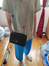 Calvin Klein女包簡(jiǎn)約金屬搭扣鏈條翻蓋式荔枝紋斜挎單肩腋下包禮物DH2806 太空黑（現(xiàn)貨直發(fā)） 曬單實(shí)拍圖