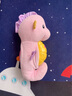 費(fèi)雪（Fisher-Price） 小海馬小水獺新生兒安撫禮盒玩具嬰兒安撫海馬哄睡寶寶聲光玩偶 新款藍(lán)色GCK71 曬單實(shí)拍圖