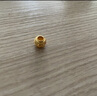 金小貅黃金轉(zhuǎn)運珠999足金車花珠圓珠路路通吊墜項鏈掛墜手串DIY隔珠 1g,車花圓珠【多退少補】 曬單實拍圖