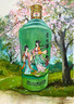 紀梵希（Givenchy）【代言人同款】四宮格散粉2水光濾鏡定妝粉蜜粉粉餅啞光生日禮物 曬單實拍圖