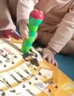 小彼恩毛毛蟲點(diǎn)讀筆嬰幼兒早教雙語啟蒙認(rèn)知故事機(jī)男女兒童玩具生日禮物 曬單實(shí)拍圖