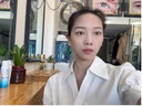 Amerpin國(guó)際一線品牌真絲襯衫女100%桑蠶絲上衣小個(gè)子氣質(zhì)職業(yè)白襯衣重磅 白色（禮盒包裝） L 曬單實(shí)拍圖