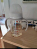 自然離乳PPSU重力球吸管奶瓶 雙把手240mL6月+(附帶6月+12月奶嘴) 曬單實(shí)拍圖