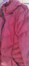 鸭鸭（YAYA）冬装中长款大码羽绒服女老太太老人衣服妈妈加厚外套 DYO66B0360-紫红 XL 建议100-115斤 实拍图