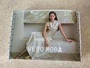 VEROMODA牛仔褲2025新款高腰直筒含棉磨白做舊長(cháng)褲3252036 牛仔藍色 M 曬單實(shí)拍圖