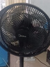美的（Midea）電風(fēng)扇家用7葉落地扇搖頭電風(fēng)扇循臥室宿舍輕音風(fēng)扇臺式桌面小型風(fēng)扇臺地兩用升級款 黑色丨7葉臺地兩用 曬單實拍圖