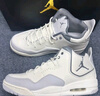 Jordan男籃球鞋JORDAN COURTSIDE 23中幫運(yùn)動鞋HQ1192-101灰/白42.5 曬單實拍圖