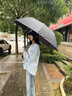 颯望【德國(guó)】高爾夫雨傘帶防水套半自動(dòng)開(kāi)合車(chē)用暴雨專(zhuān)用直桿抗風(fēng)黑膠 【外黑內(nèi)黃】晴雨兩用加大防雨 曬單實(shí)拍圖