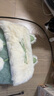 隆屋充電熱水袋女士可愛毛絨兔子可拆洗雙插手熱水袋學(xué)生暖手袋暖手寶 綠色毛球-充電熱水袋 曬單實(shí)拍圖