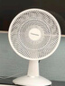 長(zhǎng)虹（CHANGHONG）電風(fēng)扇 臺(tái)扇 交流定頻家用風(fēng)扇 學(xué)生宿舍轉(zhuǎn)頁(yè)扇臺(tái)扇/搖頭臺(tái)式桌面輕音風(fēng)扇  FS-ZJ02 曬單實(shí)拍圖