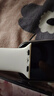 新水星 蘋果手表 Apple Watch Series 8 防水硅膠表帶創(chuàng)意配件硅膠多色運動防水表帶41mm Series 8【古董白】41mm 曬單實拍圖