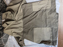 羅蒙高端復(fù)古冰絲拼接工裝半袖Polo領(lǐng)男夏季寬松半拉鏈速干短袖T恤男 綠色 L  適合130-145斤 曬單實(shí)拍圖