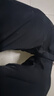 啄木鳥【運動褲純棉潮流】男士秋冬休閑直筒長褲寬松加絨針織束 (JX7737黑色束腳) 2XL 曬單實拍圖