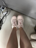 斯凱奇（Skechers）機甲鞋丨男女復古撞色運動(dòng)緩震春夏保暖跑步鞋休閑老爹鞋 女款-粉色彩霞/PINK 38 曬單實(shí)拍圖